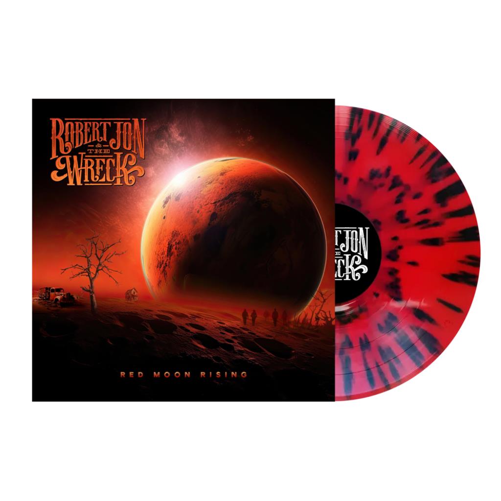 Robert Jon & The Wreck: Red Moon Rising RED / BLACK SPLATTER LP