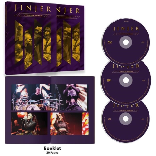 Jinjer: Live In Los Angeles DIGI CD+DVD+BLURAY