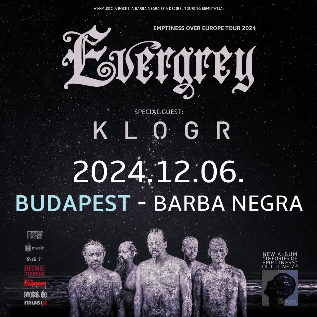EVERGREY: EMPTINESS OVER EUROPE TOUR 2024
