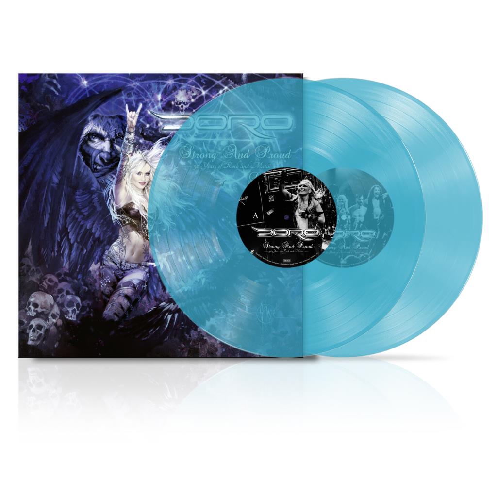 Doro: Strong And Proud TRANSPARENT CURACAO 2LP