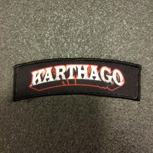Karthago: Logo nyomtatott felvarró