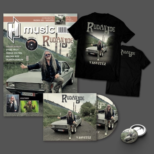 Rudán Joe: Vasvitéz DIGI CD - H-Music Magazin + Póló csomag