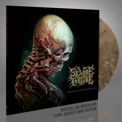 Severe Torture: Torn From The Jaws Of Death GOLD / BLACK MARBLED LP