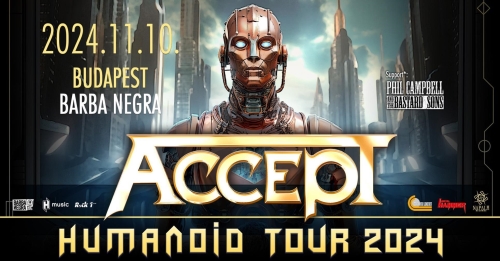 ACCEPT - HUMANOID WORLDWIDE TOUR 2024