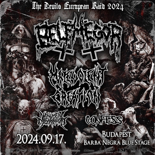  BELPHEGOR: black, death, brutál metal est Budapesten!