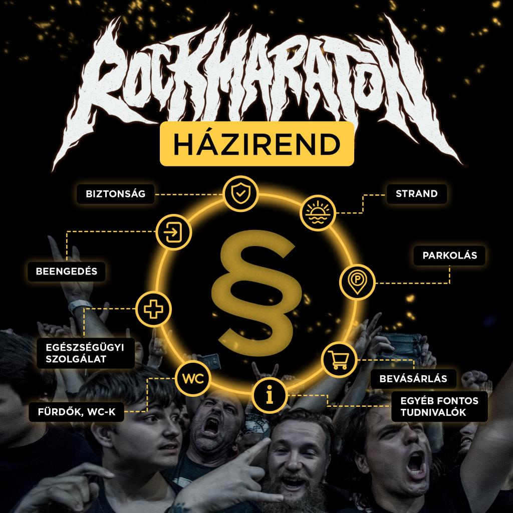 Rockmaraton házirend