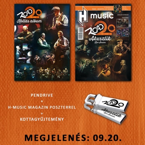 Road: Akusztik - Live Session Pendrive - H-Music Magazin + Kottás album