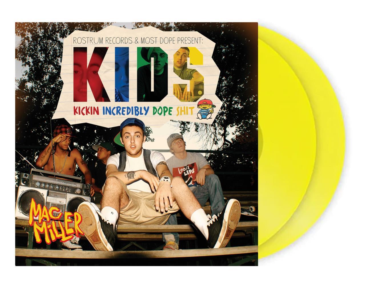 Mac Miller: K.I.D.S. TRANSLUCENT YELLOW 2LP