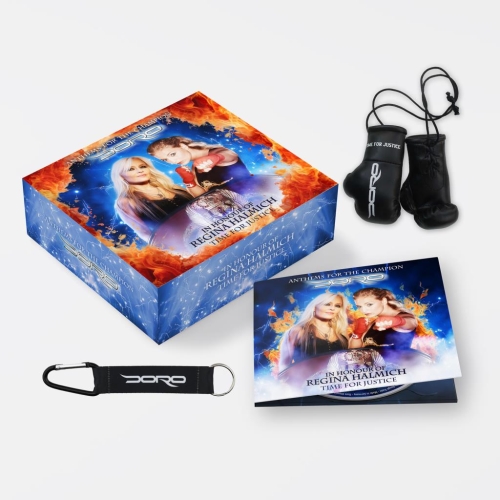 Doro: Anthems For The Champion LTD. FANBOX (ink. mini boxing gloves & snap hook with Doro logo)