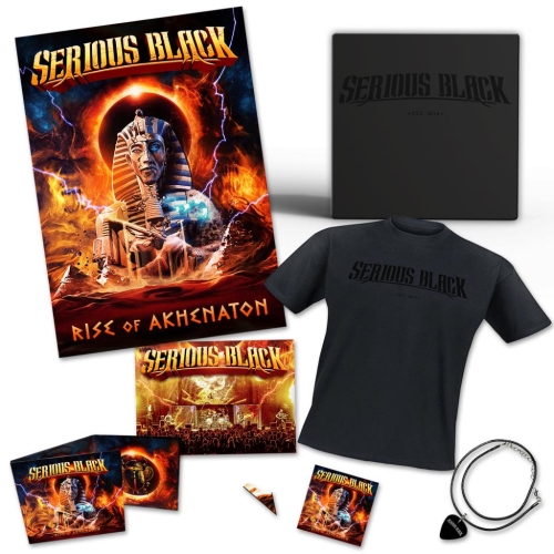 Serious Black: Rise Of Akhenaton LIMITED BOXSET inkl. SHIRT XL