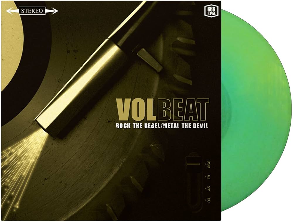 Volbeat: Rock The Rebel / Metal The Devil GLOW IN THE DARK LP