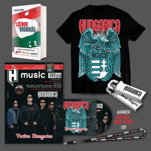 Hungarica: Veritas Hungarica DIGI CD + Póló + Pendrive + Könyv Csomag