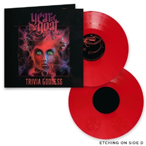Year Of The Goat: Trivia Goddess SOLID RED 2LP