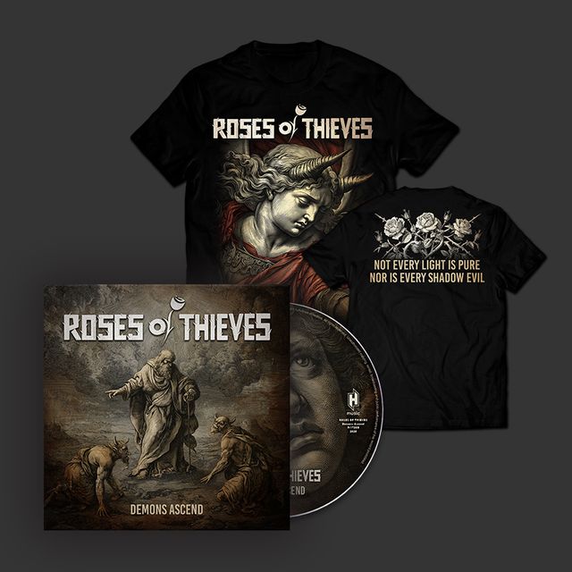 Roses Of Thieves: Demons Ascend DIGI CD + Póló Csomag