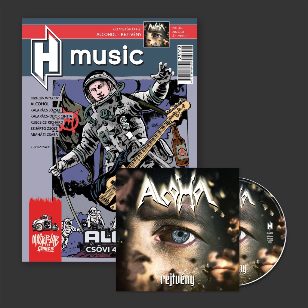 Alcohol: Rejtvény DIGI CD + Képregény / H-Music Magazin