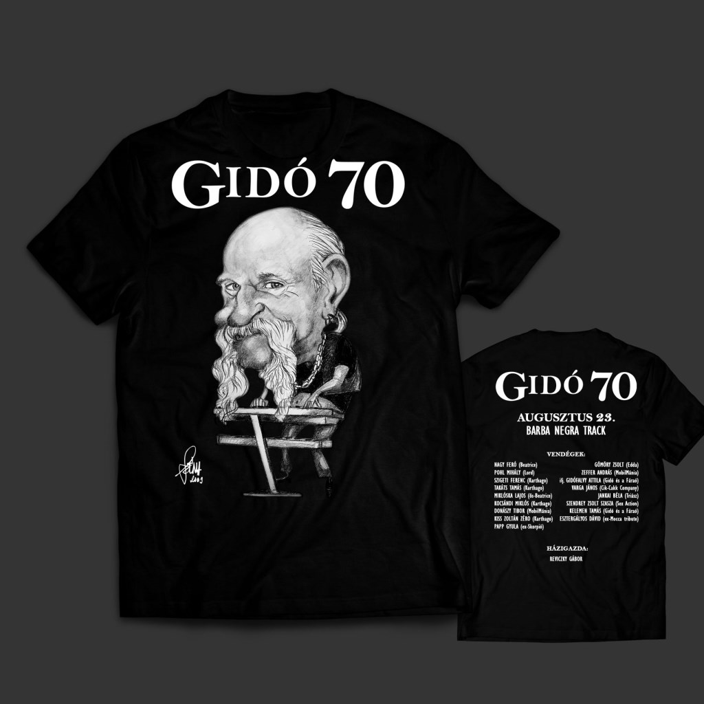 Gidófalvy Attila: Gidó 70 Férfi póló