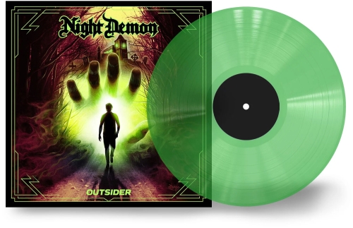 Night Demon: Outsider (Limited Edition) TRANSPARENT GREEN LP