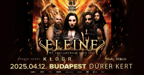 ELEINE I WE SHALL REMAIN TOUR 2025 I Klogr I Final Stage I Dürer Kert