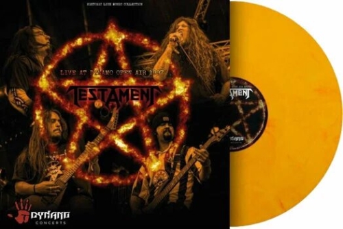 Testament: Live At Dynamo Open Air 1997 ORANGE LP
