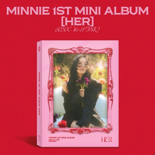 MINNIE ((G)I-DLE): HER 1ST MINI ALBUM (6050C Version - Pink) CD+Merch