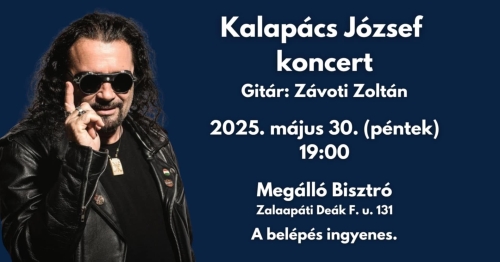 Kalapács József koncert