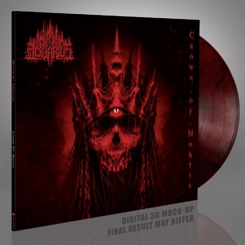 Wrath Of Logarius: Crown Of Mortis RED / BLACK MARBLED LP