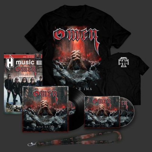 Omen: Kell az ima DIGI CD + LP + Póló + Passtartó Csomag