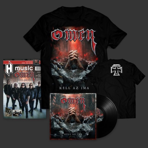 Omen: Kell az ima LP + Póló Csomag