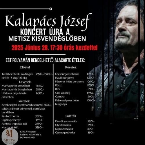 KALAPÁCS JÓZSEF koncert