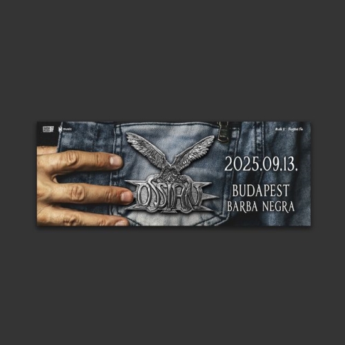 Ossian: Célpont a Szívemen Lemezbemutató Koncert Budapest, Barba Negra 2025.09.13. Koncertjegy
