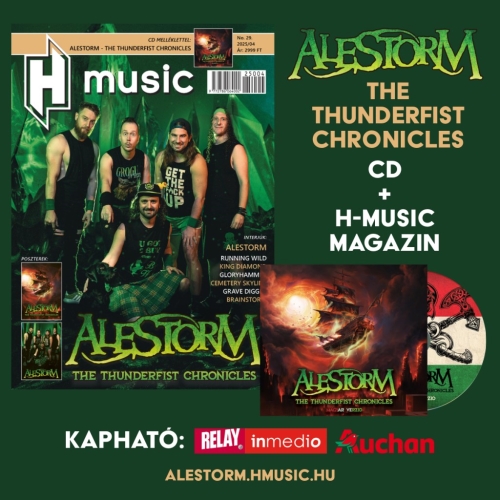Alestorm: Még standokon a The Thunderfist Chronicles CD+magazin kombó!