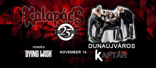 Dunaújváros - Kalapács, Dying Wish koncert