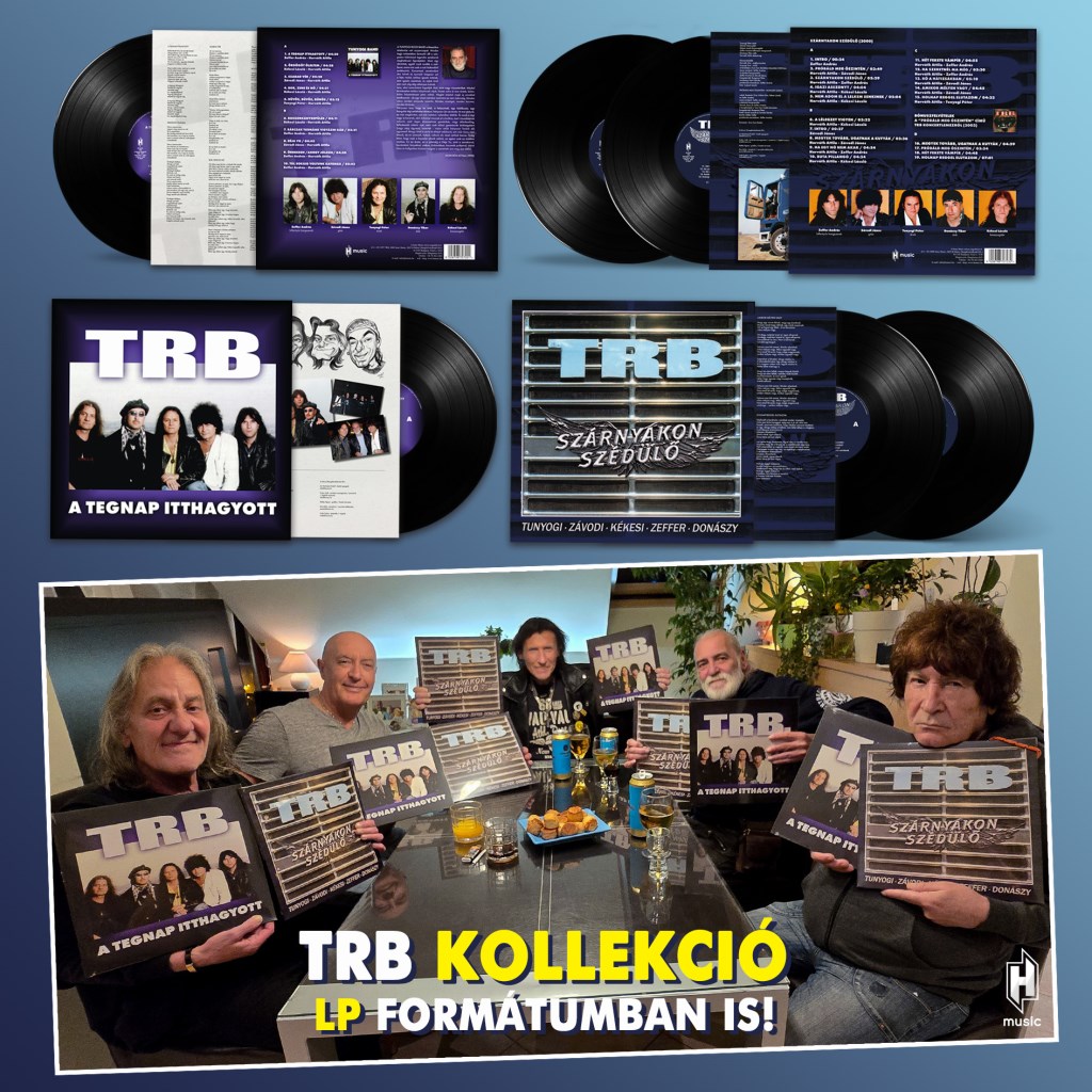 TRB kollekció vinyl formátumban is!