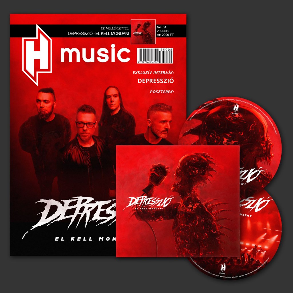 Depresszió: El kell mondani Limitált DIGI CD+DVD - H-Music Magazin