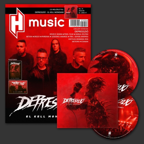 Depresszió: El kell mondani Limitált DIGI CD+DVD - H-Music Magazin