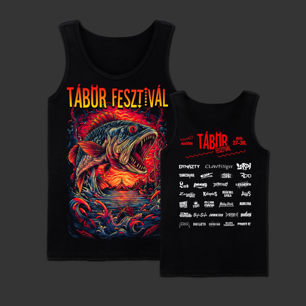 Tábor Fesztivál "25 Vérhal Női Trikó