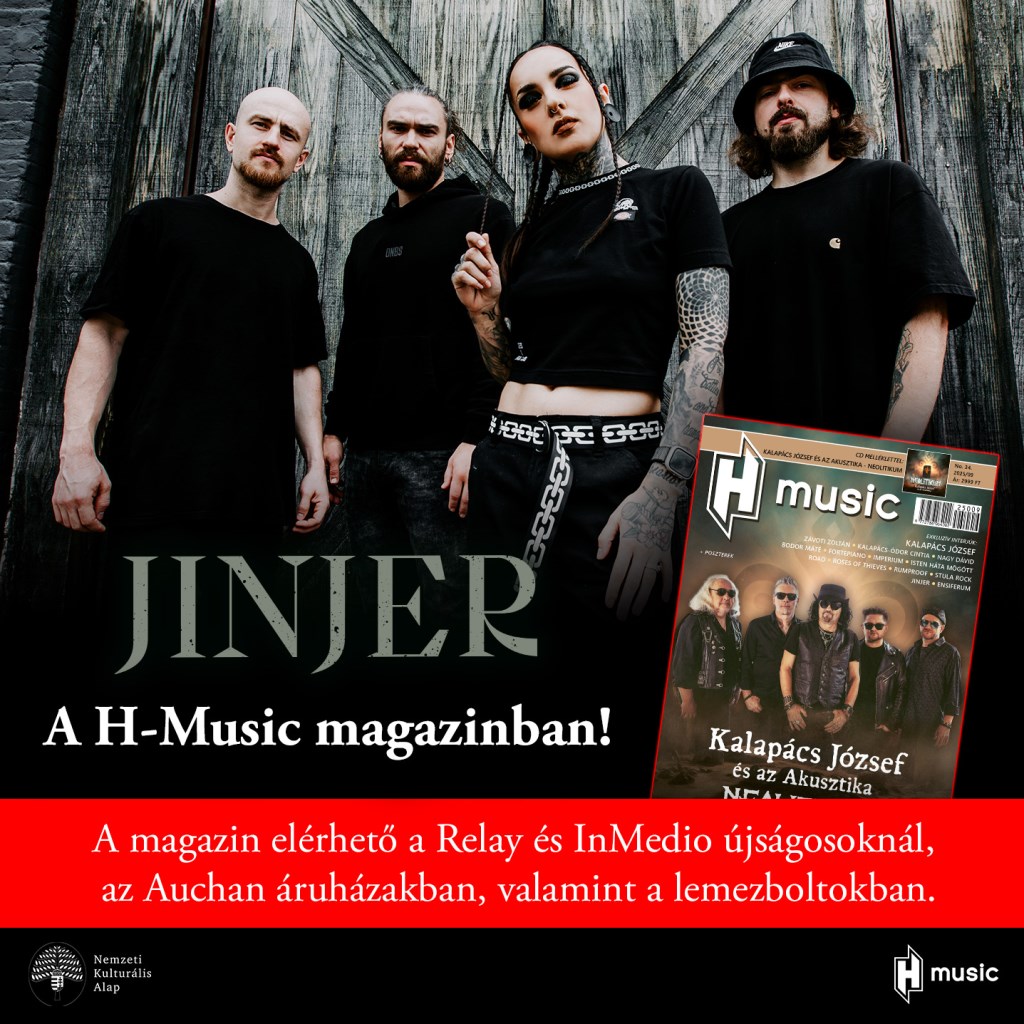 Jinjer a H-Music magazin 34. számában!