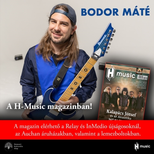 Bodor Máté a H-Music magazin 34. számában!