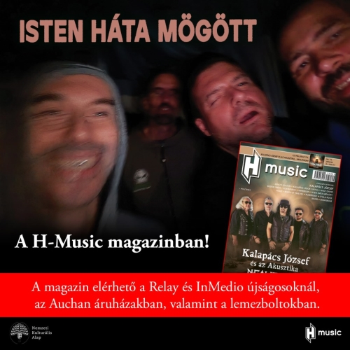 Isten Háta Mögött a H-Music magazin 34. számában!