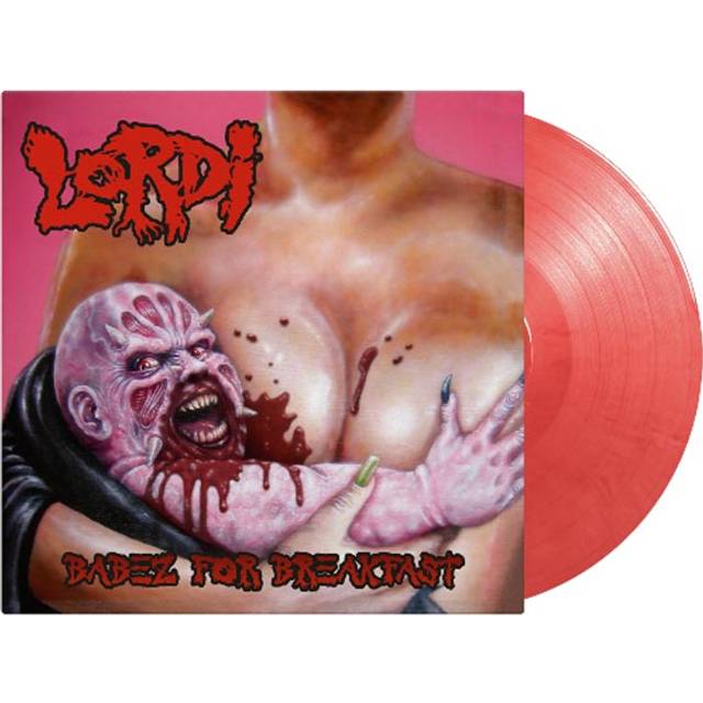 Lordi: Babez For Breakfast LTD. ED. NUMBERED PINK / RED MARBLED LP