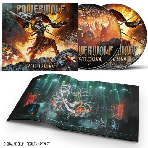 Powerwolf: Wildlive (Live At Olympiahalle) DIGI 2CD