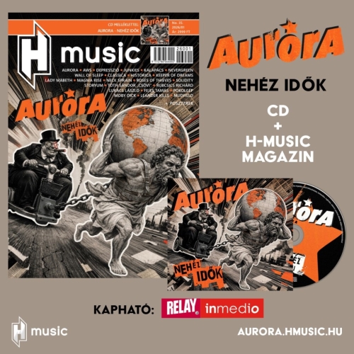 Nehéz idők - Megjelent az Aurora új albuma / Ma este lemezbemutató koncert az A38 Hajón