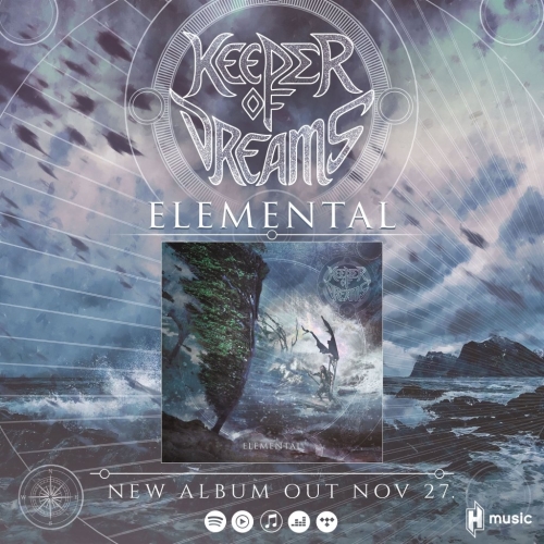 Keeper Of Dreams - November 27-én jelenik meg "Elemental" címmel a második nagylemez!