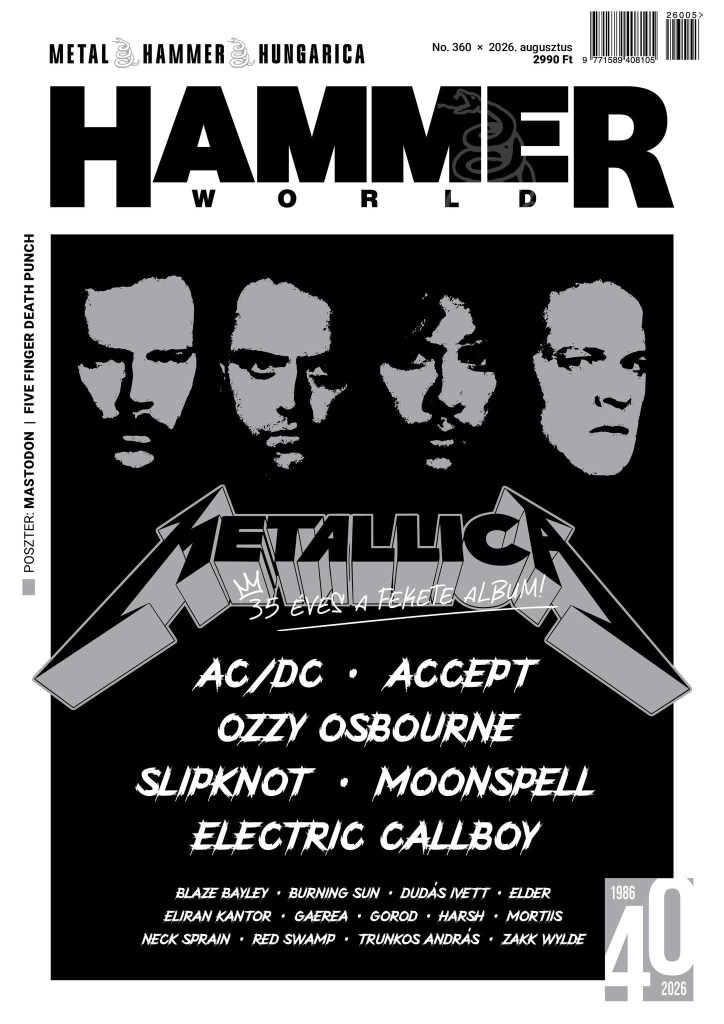 Hammerworld No. 360 (2026. augusztus)