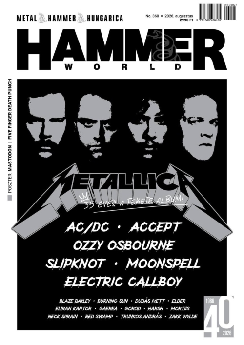 Hammerworld No. 360 (2026. augusztus)