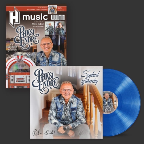 Paksi Endre: Szabad szökevény TRANSLUCENT SAPPHIRE GLASS LP
