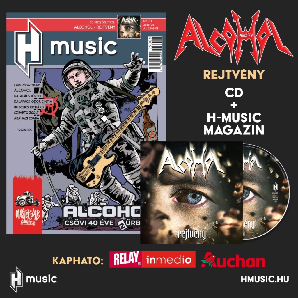 Alcohol: Február 17-ig a standokon a "Rejtvény" CD + H-Music magazin kombó!