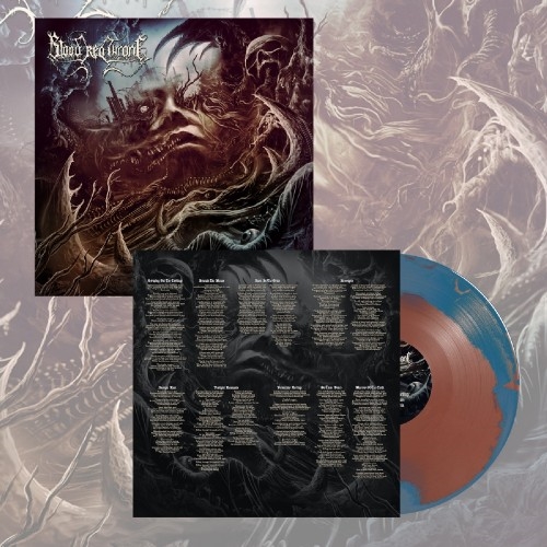 Blood Red Throne: Siltskin LTD. ED. BROWN / BLUE SWIRL LP