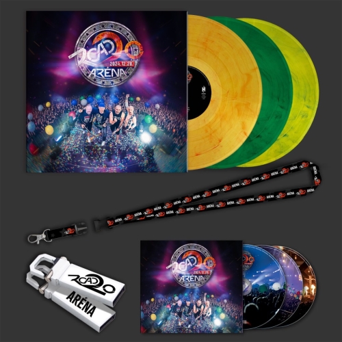 Road: 20 - Aréna DIGI 2CD+DVD / SZÍNES 3LP / Pendrive ALL IN Csomag