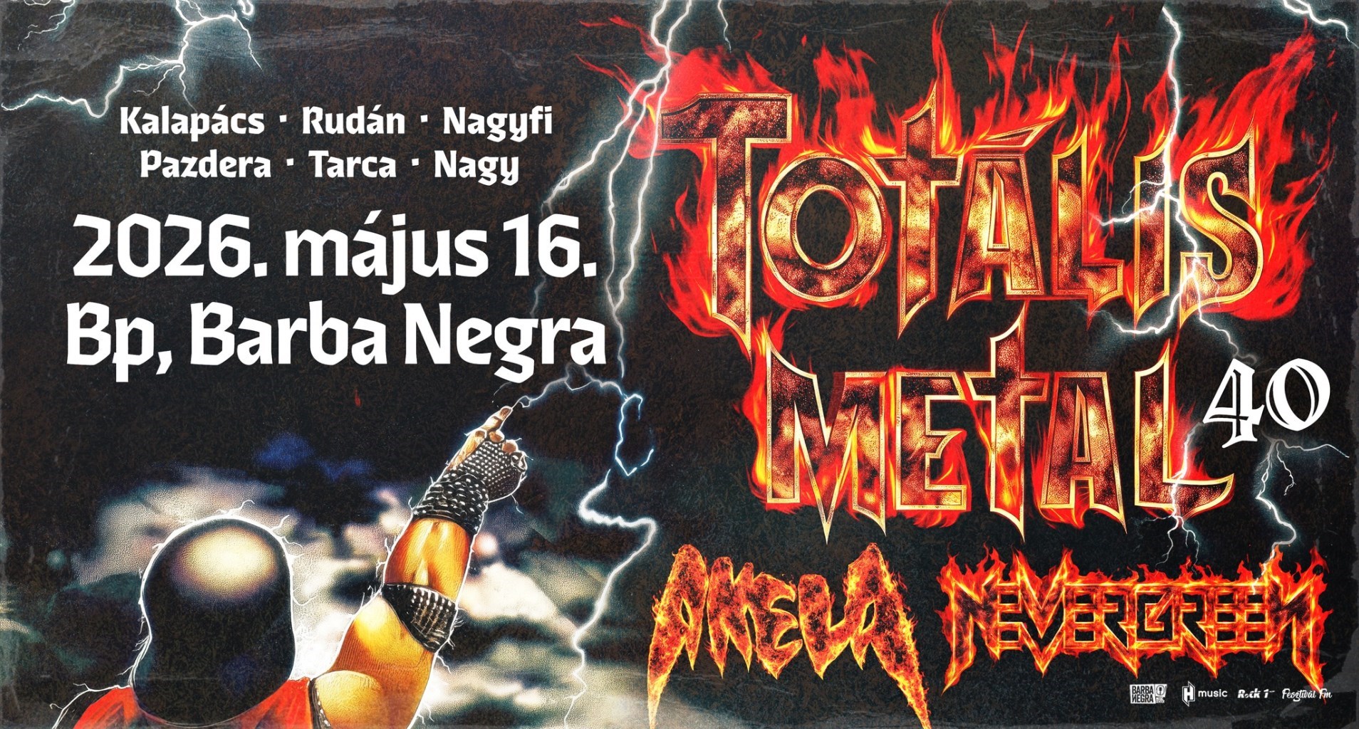 TOTÁLIS METAL - 40 - Jubileumi nagykoncert